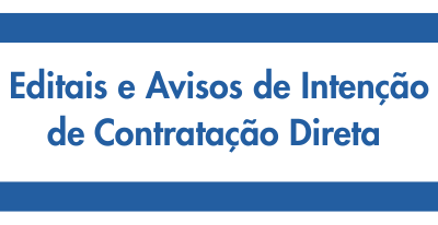 Aviso de Intenção de Contratação Direta