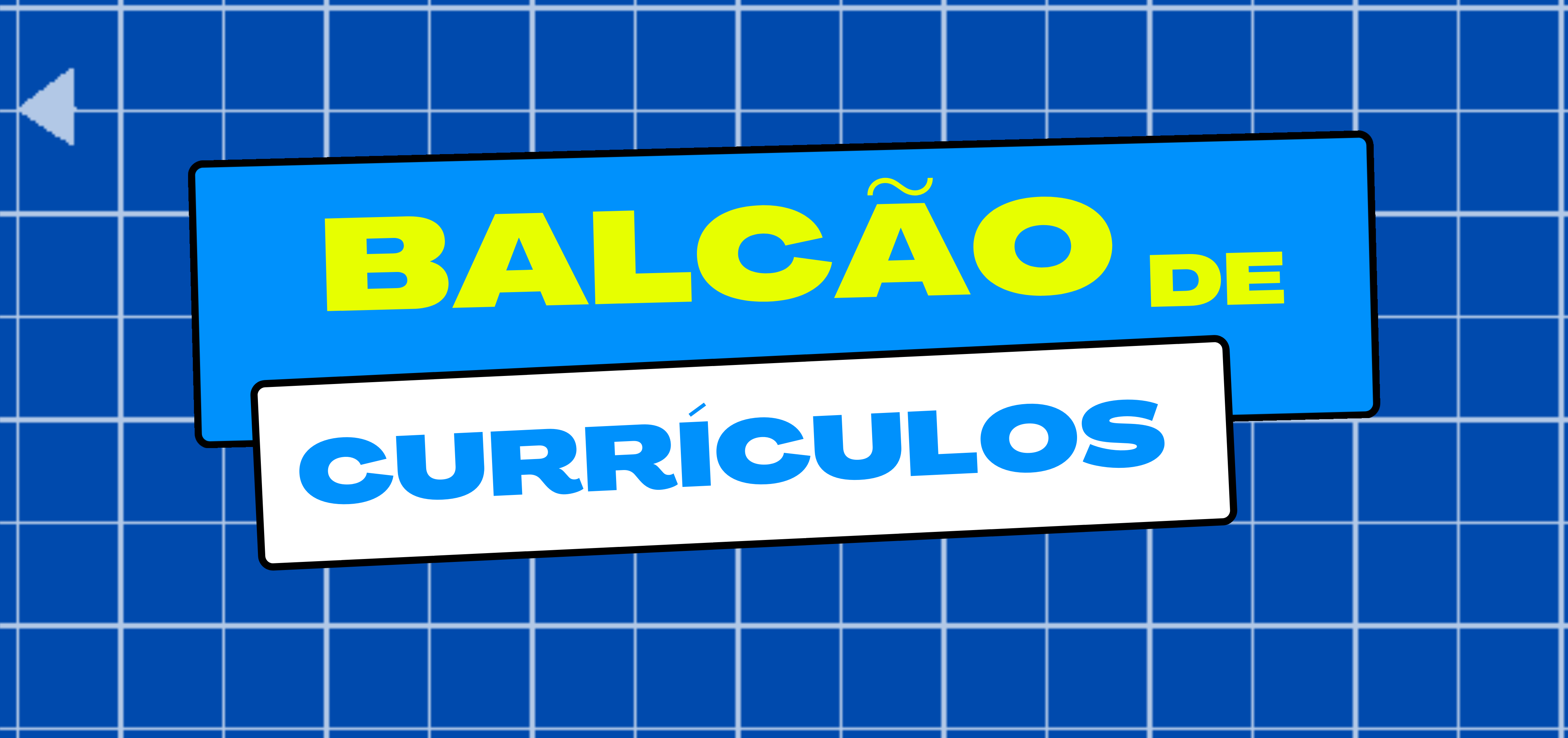 BALCÃO DE CURRÍCULO