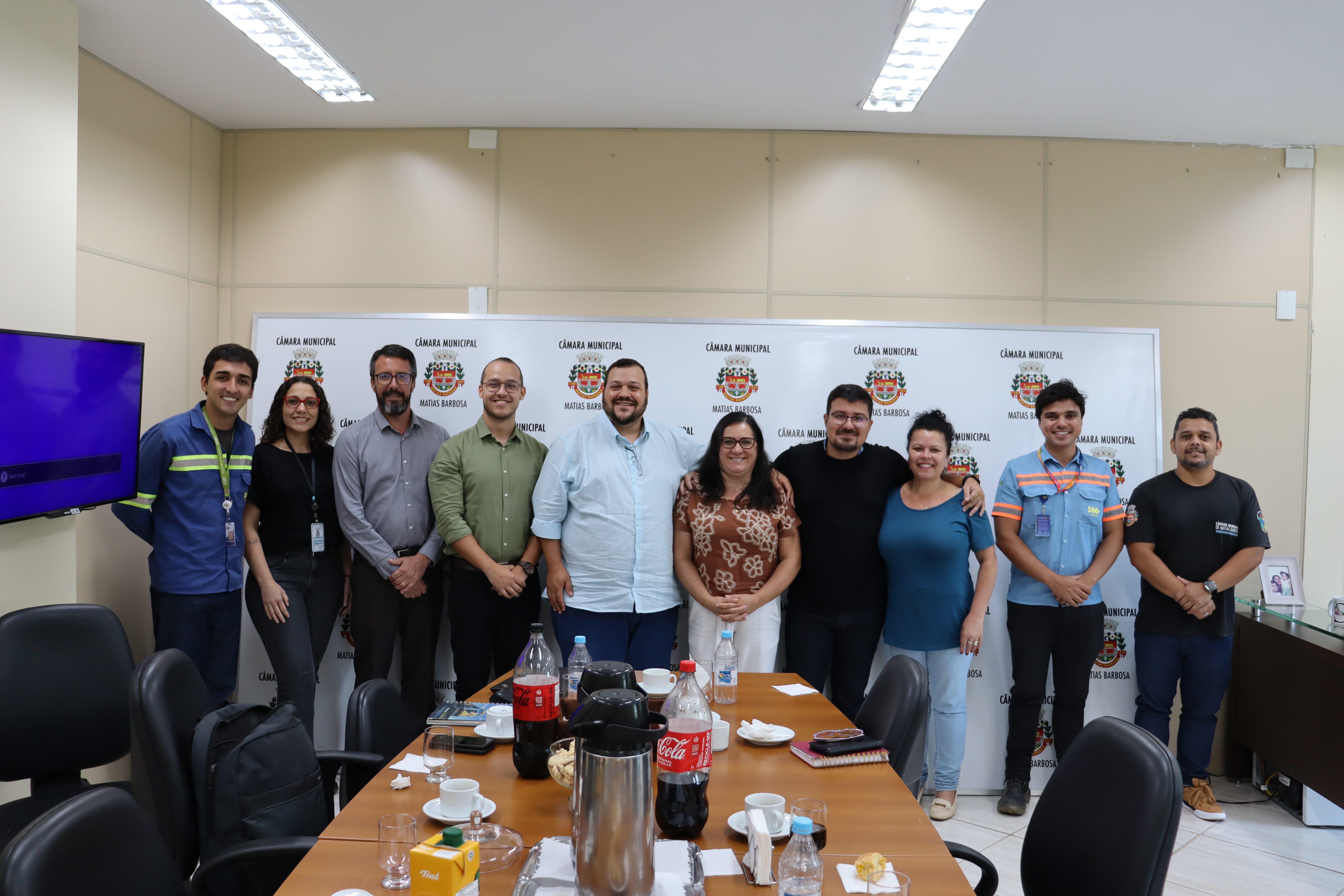 Câmara acompanha ações da MRS e visita obras previstas para Matias Barbosa