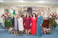 Câmara de Matias Barbosa homenageia as sete mulheres que marcaram sua história legislativa