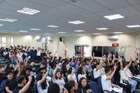 Plenária marca o fim da etapa regional do Parlamento Jovem - Polo Zona da Mata I